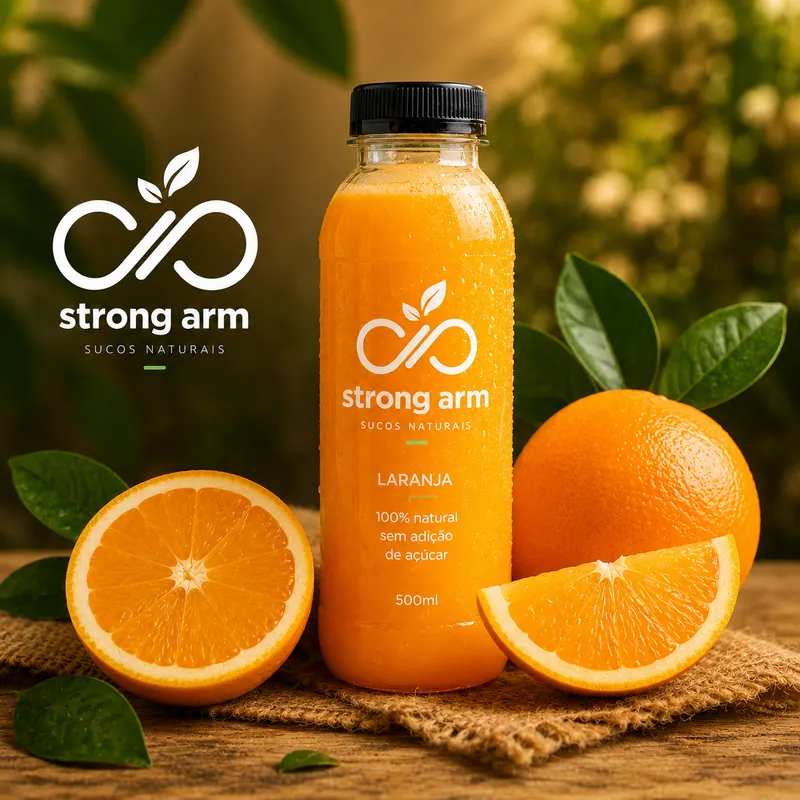Suco natural de Laranja — DP Strong Arm