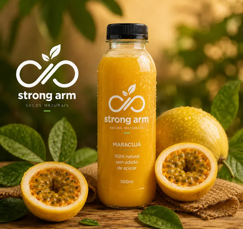 Suco natural de Maracujá — DP Strong Arm